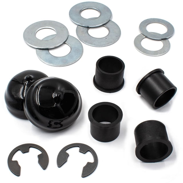 Mosiee Pièce Tondeuse à Gazon Pièces Tondeuses Broche de Direction Tracteurs Métal+plastique Bague de Roue Reconstruire Tondeuse Durable