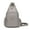 Gray, variant on Stylish Mini Backpack 14.2 Inch Casual Simple Small Zippers Design Waterproof Durable Daypack For Women