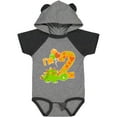 thumbnail image 3 of Inktastic Happy Dinosaur Second Birthday-green Boys or Girls Baby Bodysuit, 3 of 5