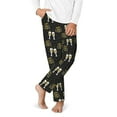 thumbnail image 2 of Xecao Happy New Year Print Teenagers' Pajama Pants Long Sleep Pants Soft Elastic Waist Pajama Bottoms Elastic waist with 2 Pockets 5-16 Years-XS(5-6), 2 of 6