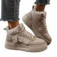 thumbnail image 5 of Fashionable Women's Boots with Insulated Platform Sole for Cold Weather Outdoor Activities, 5 of 9