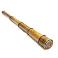 thumbnail image 1 of Spyglass Telescope THOR INSTRUMENTS 18" Brass 10x Magnify, 1 of 6