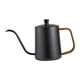 thumbnail image 5 of Hervidor de cuello de cisne Hervidor de café Tetera de cuello de cisne Acero inoxidable duradero Verter 600ml Negro, 5 of 9