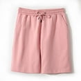 thumbnail image 3 of JTieacloth Comfort Mens Shorts Men'S Casual Shorts Solid Color Fashion Slim Five Point Shorts Beach Shorts Casual Shorts,Pink, 3 of 3