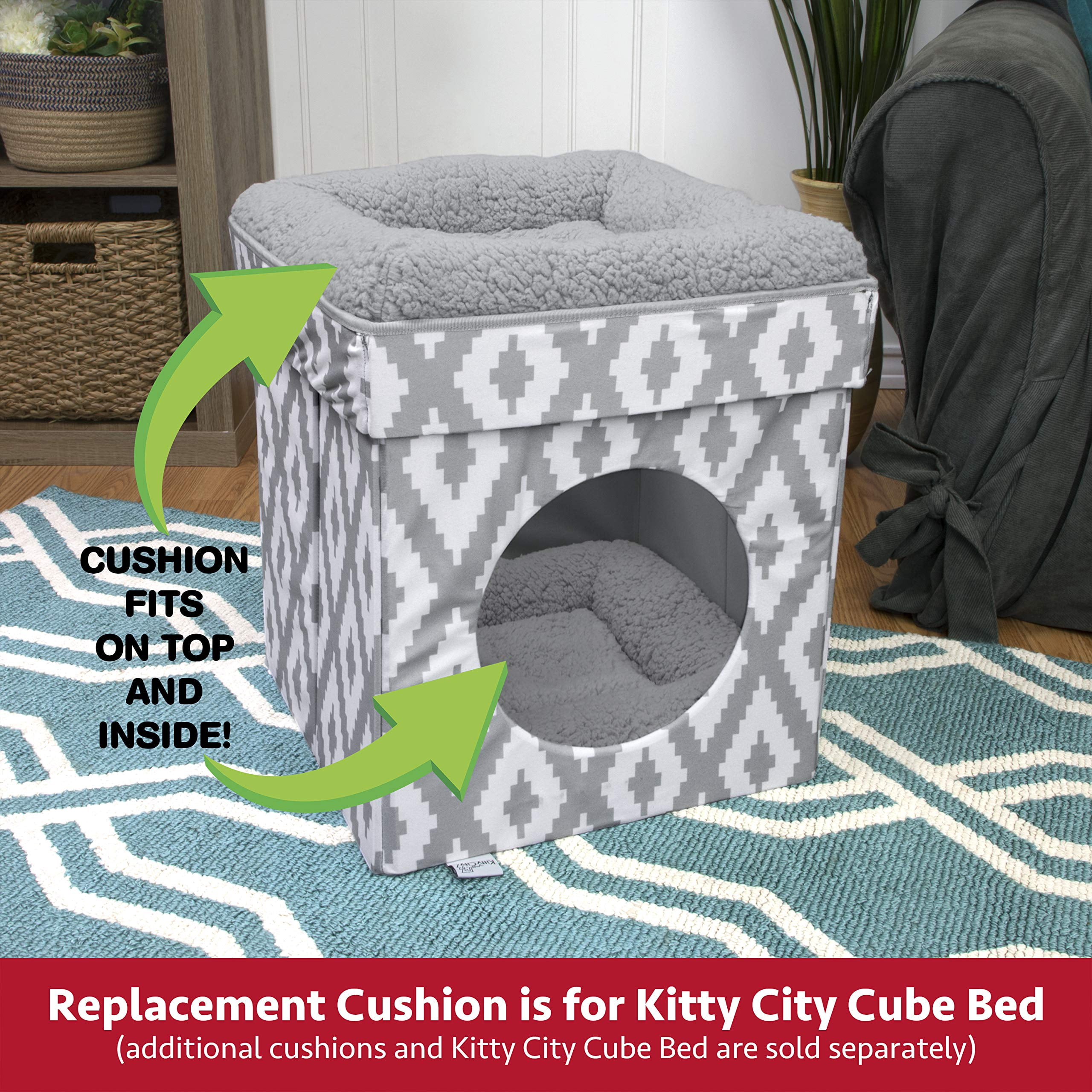 Kitty City Replacement Cushion For Folding Cat Bed