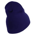 thumbnail image 3 of Golden US Submarine Symbol Embroidered Heavyweight Classic Knit YP Short Beanie - Royal OSFM, 3 of 5
