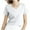 White, variant on yillto Womens V Neck Shirts Basic Short Sleeve Loose Tee Tops Summer Casual Comfy Tshirts Clothes