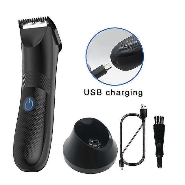 Ball Trimmer for Men Manscape Pubic Hair Waterproof Electric Groin Body Shaver