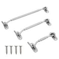 thumbnail image 3 of Masteelf  3 Pcs Hook Window Garage Lock Windproof Hooks Cabinet Door, 3 of 8