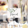 thumbnail image 2 of Place Cards for Weddings, Receptions, Parties, Celebrations, Great Addition to Your Table Centerpiece, Theme, Decorations (Rustic Greenery, 50 pieces), 2 of 4