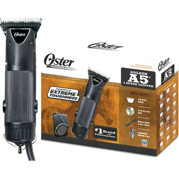 Equine Pro Oster Golden A5 Wide#10 Blade 1-Speed Dog Pet Animal Clipper Case New