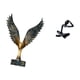 thumbnail image 5 of Estatua Abstracta De Resina Con Alas Extendidas, Pensador, Escultura, Adorno De Feng Shui, Figura Decorativa, Colección, Escritorio, Estante Moderno, Regalo De Cumpleaños, 5 of 8