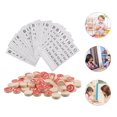 thumbnail image 5 of CIMAXIC Russian Bingo Chess Game Toy for Kids Logical Thinking Educational Fun White Paper 1 Set,5.98"X4.06"X0.12", 5 of 5