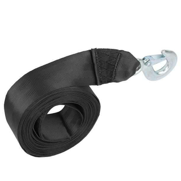 Trailer Winch Strap 2" x 20' with Safety Snap Hook 10000 lbs Marine