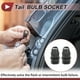thumbnail image 3 of 2 Pcs Zócalo de Luz Trasera para BMW 3 SERIES SEDAN VERSION 2014-2015 No.63117407330 Conector de Bombilla 1 Pin, 3 of 7