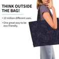 thumbnail image 2 of Disketp Copper-Gold Gloss Outline Flower1 Bolsa Tote Estampada para Mujer, Bolso de Hombro y de Mano para Compras y Viajes, 2 of 8