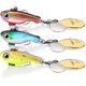 thumbnail image 1 of Cucharas Jigging de 10g-160g con anzuelos planos BKK, plantillas de pesca de agua salada para atún salmón, señuelos de cuchara de pesca para surfcasting, cebo de cuchilla para pesca de lubina Rojo Verde, 1 of 4