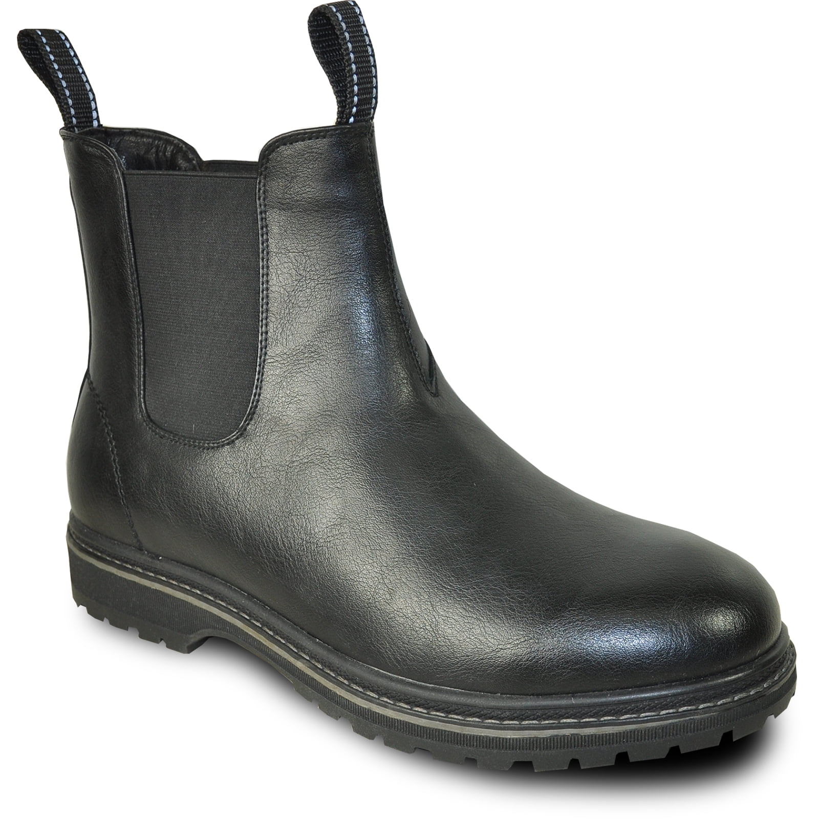 Fur lined chelsea boots mens hot sale