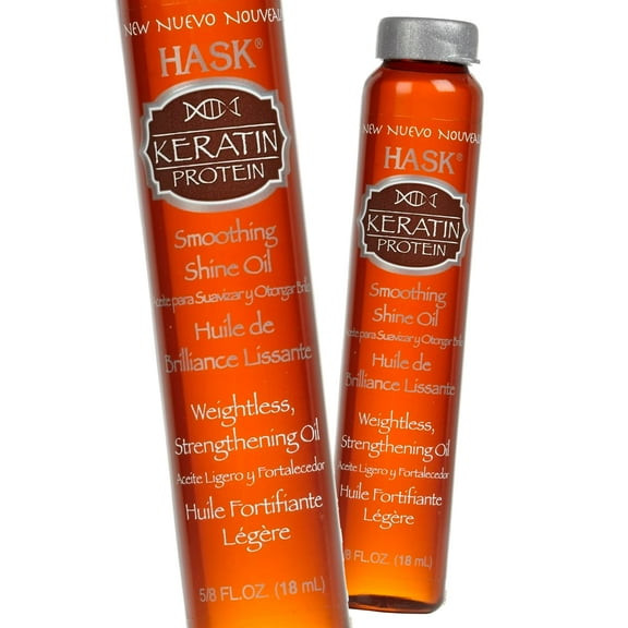 Keratin Protein Smoothing Shine Oil, 0.63fl oz - Pack of 2