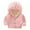 Pink, variant on XBASW Toddler Kids Baby Fleece Sweatshirts Jacket Cotton Hooded Coats Fall Wintert Sweater for Boys Girls 6M-6Years