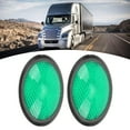 thumbnail image 4 of Warning Reflectors, Reflective Sticker Acrylic Universal High Visibility Green  For Cars For Trucks For RVs, 4 of 8