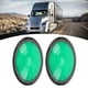 thumbnail image 1 of Reflector 2 Uds Pegatina Reflectante Universal Reflectores De advertencia Ovalados Verdes Para Coches Motocicletas Camiones, 1 of 7