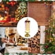 thumbnail image 5 of Luz para Jardín Vela sin llama luces de Navidad LED lámparas de noche de cristal oro 2 piezas Likrtyny Para estrenar, 5 of 6