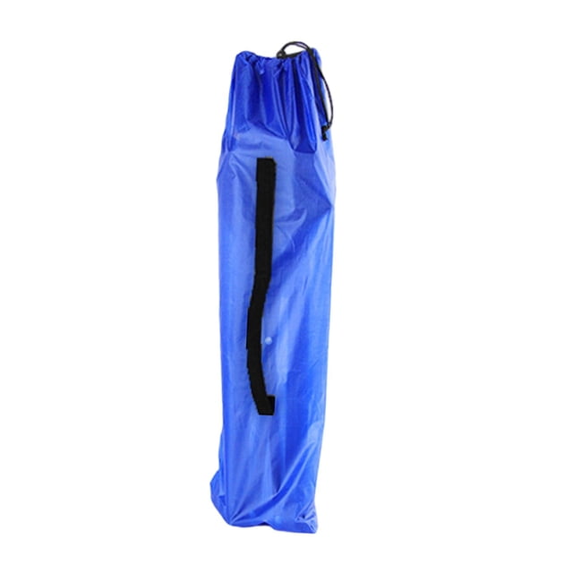 Bolsa para silla de camping, bolsa de viaje, bolsa de transporte plegable con cordón ancho y apertura Azul