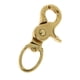 thumbnail image 4 of 1 piezas chapado en oro broche de langosta broche giratorio llavero bolsa de equipaje artesanía de bricolaje Pequeña Macarena Llavero de corchete de langosta, 4 of 7