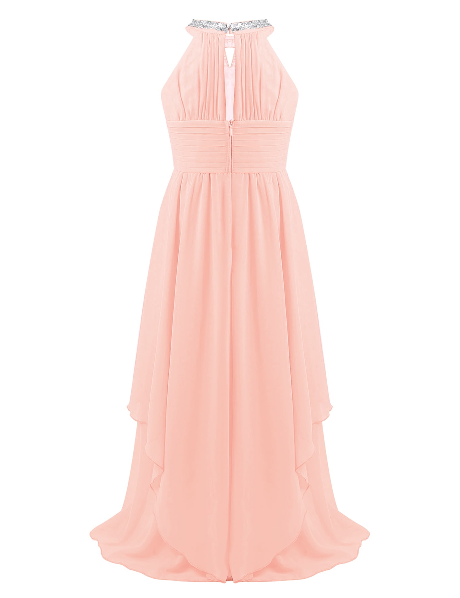 light peach bridesmaid dresses