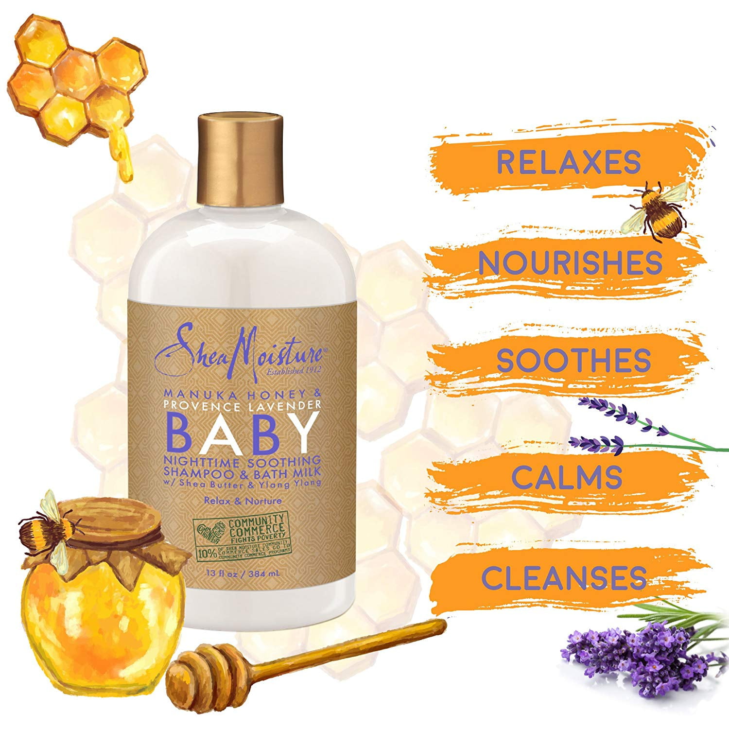 shea moisture baby lavender
