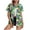 Z-Army Green#Z, variant on Women Hawaiian Shirt Soft Cool Summer Hawaii Shirts Floral Tropical Print V Neck Collared Beach Vacation T-Shirt Short Sleeve Button Up Lightweight Cardigan Tops Light Blue#03 XL