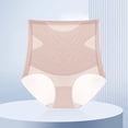 thumbnail image 1 of Braguitas moldeadoras de cintura alta sin puntos muertos de seda helada ultrafinas y transpirables para glúteos posparto, 1 of 6
