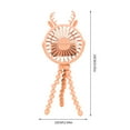 thumbnail image 3 of Jrocdr Portable Mini Fan Can Be Hung Stand Wind Windshield Student Dormitory Outdoor Desktop Fan Mini Air Cooler Suitable For Mini Fan Portable Small Fan for Grow Tent Cool Fans for Neck, 3 of 7