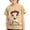 00-Khaki440, variant on Boy Fire Panda Print T Shirt Crew Neck Short Sleeve Casual Daily Kids Tops
