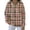 Watermelon Red, variant on Women's Fashion Casual Hooded Loose Printed Long Sleeve Sweatshirt Grid Pattern Pullover Top for Women Autumn Streetwear Comfortable Oversized Hoodie,Vermilion,M