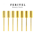 thumbnail image 2 of Large Barrel Flat Top Nail Carbide Bit - Shank 3/32"~Feriyel Brand USA, 2 of 3