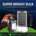 Portable Solar Power Generator Station with FM Radio, MP3 Player ...