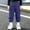 Navy, variant on Toddler Boys Quilted Snow Pants Warm Elastic Waist Straight Leg Baggy Kids Winter Pants Navy 2-5 T