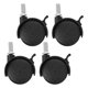 thumbnail image 4 of 4pcs Clothes Rack Casters Replacement Heavy Duty Wheels Accessories Laundry Rack Caster Wheels Clothes Hanger Rack Caster Wheel Replacement Wheels, 4 of 4