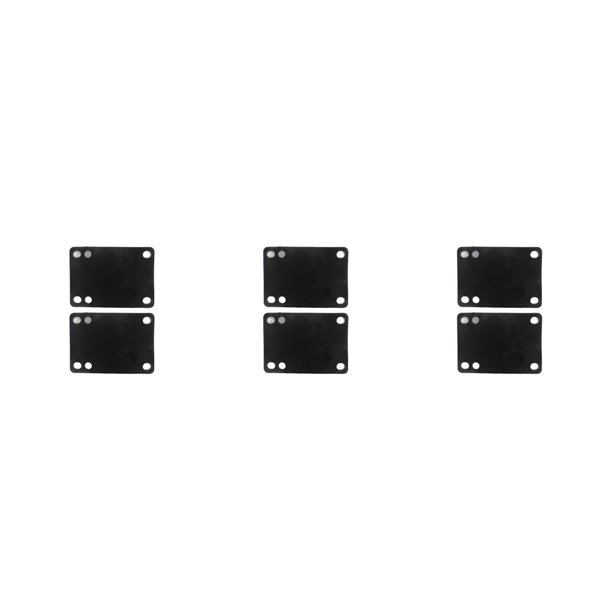 Advancent Paquete de 2 elevadores de monopatín, almohadillas de elevación de cuero para exteriores, arandela de aumento de altura extraíble, Type1 NO1