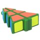 thumbnail image 3 of Cubo Mágico 1X2X3 Puzzle Cubo Árbol De Navidad Puzzle Mágico Ultrasuave Regalos De Navidad, 3 of 8