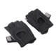 thumbnail image 1 of Guantes de fitness, guantes de entrenamiento para hombres y mujeres, guantes de ejercicio para levantamiento de pesas, entrenamiento de ciclismo, medio dedo, color negro, talla M, 1 of 15