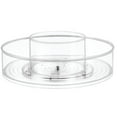thumbnail image 2 of iDesign Linus BPA-Free Plastic Turntable Organizer - 12" x 12" x 3", Clear, 2 of 6