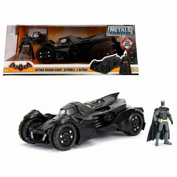 Jada Toys  1 isto 24 Arkham Knight Batmobile with Diecast Batman Figure Model Car