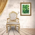 thumbnail image 3 of Nai, Danhui 19x24 Gold Ornate Wood Framed with Double Matting Museum Art Print Titled - Palms of the Tropics II, 3 of 4