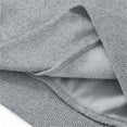 thumbnail image 5 of Vetsdori 2 Pieces Outfits for Girl Sports Pullover Active Sets Active Sets Fleece Winter Pockets,Hooded Outdoor Kids Clothing Sweatshirts and Wide Leg Pants,Gray,Size: 5 Years, 5 of 9