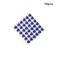 thumbnail image 4 of Naiovety 10 hojas de pegatinas de diamantes de imitación, decoraciones para niños, calcomanías acrílicas, pegatinas para uñas de estudiantes, Artesanía Azul oscuro Naiovety HA062096-08B, 4 of 6