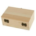 thumbnail image 3 of Caja de Almacenamiento Sin Terminar Rectangular para Manualidades de Niños Perfecl 11x6,9 Cm Caja de madera, 3 of 7