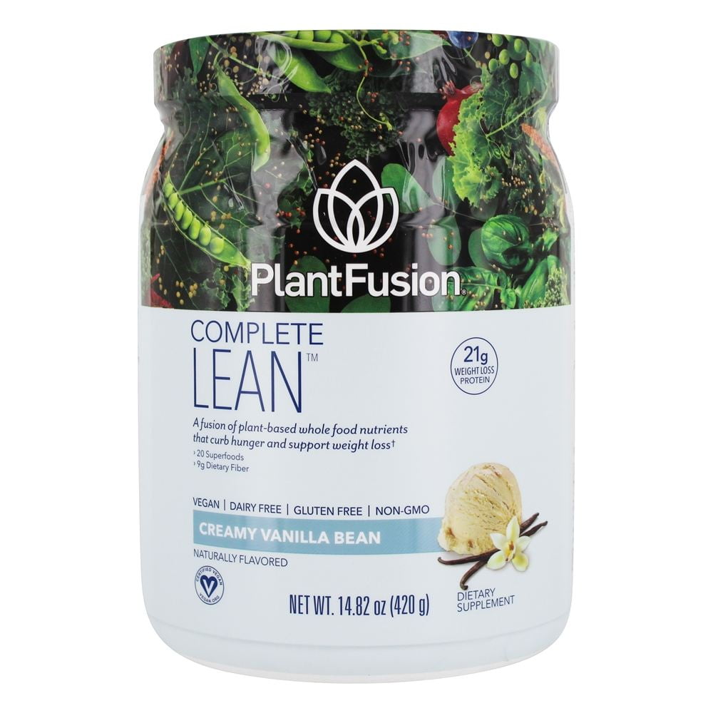 PlantFusion - Complete Lean Plant Protein Creamy Vanilla Bean - 14.82 oz